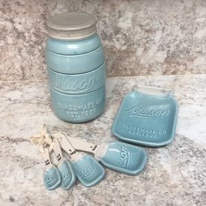 Mason Jar Measuring Set